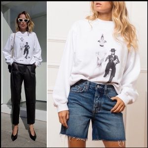 NWT Anine Bing Ramona Sweatshirt Small